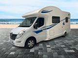 Ahorn Camp T660 Plus / Festbett+Hubbett / Garage - Ahorn Teilintegrierter