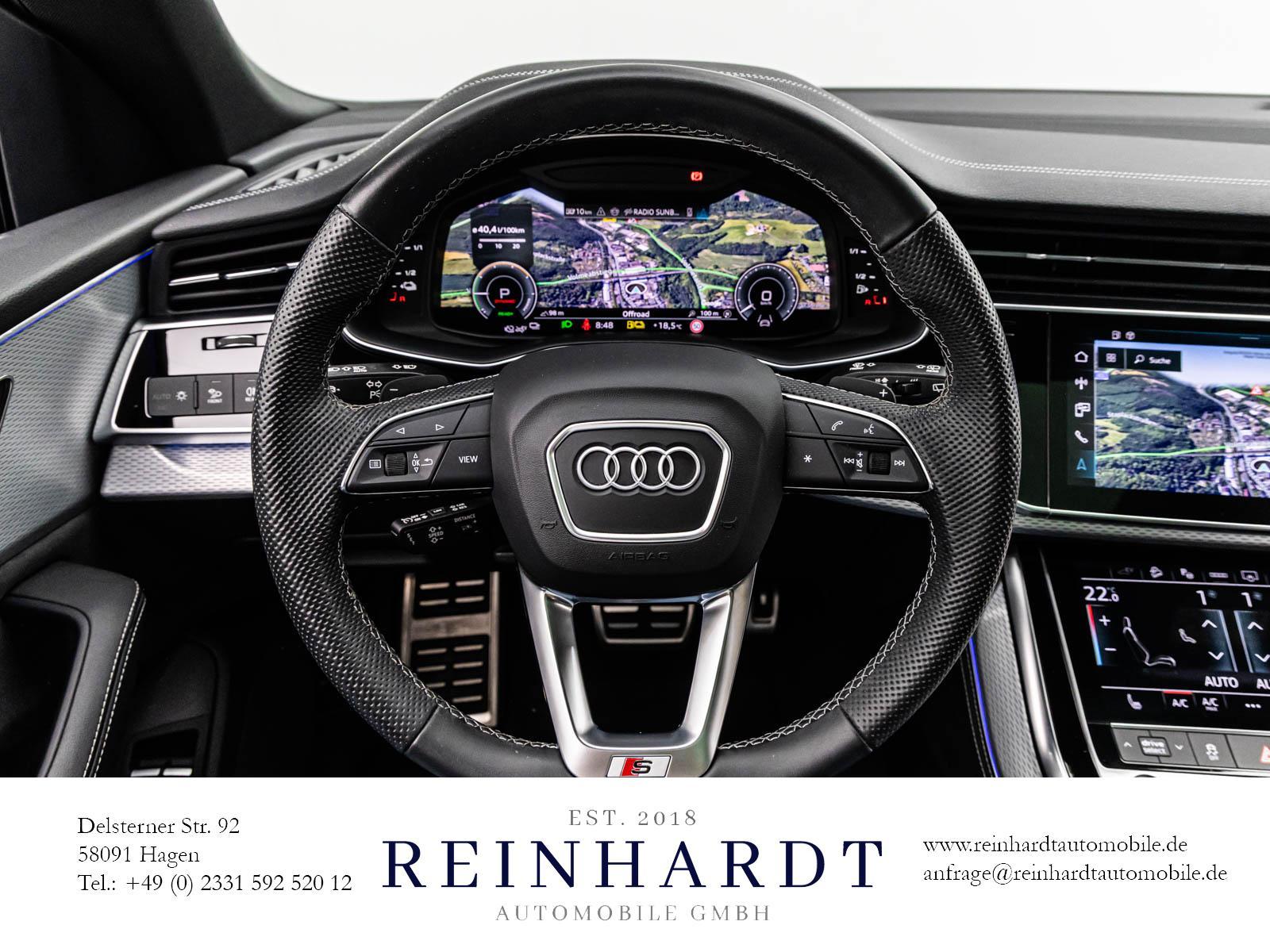 Audi Q8 55TFSie 2x S LINE BLACK LASER/SIDE/PANO/22Z.