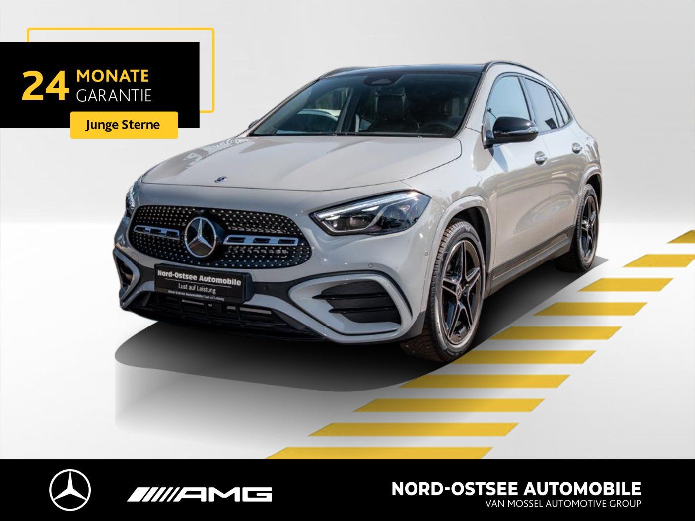 Mercedes-Benz GLA 200 d AMG ADVANCED+ KAM PANO TEMPO MBUX AHK
