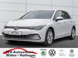Volkswagen Golf VIII 1.0 eTSI DSG Life NAVI-PRO LED PDC ACC - mit Benzin-Antrieb: Weiß, Limousine