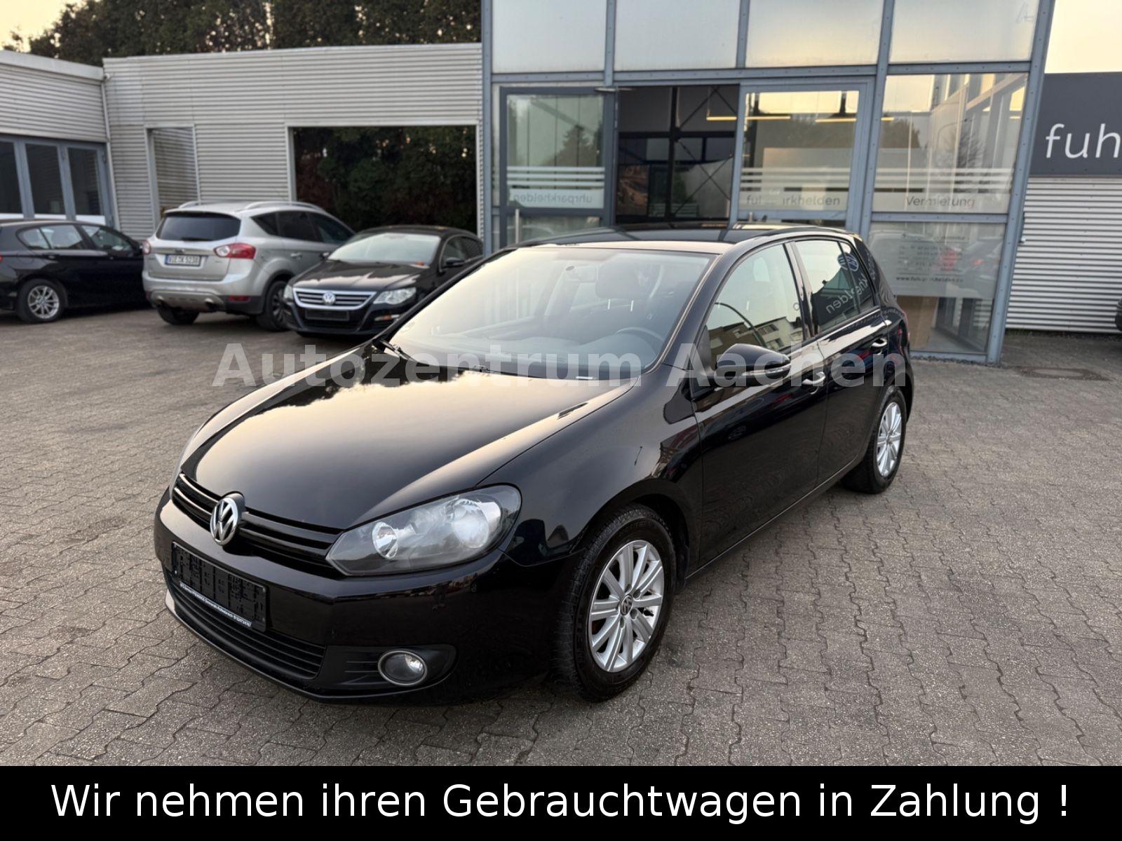 Volkswagen Golf VI Match*NAVI*EURO5*KLIMA*TÜV NEU*1. HAND