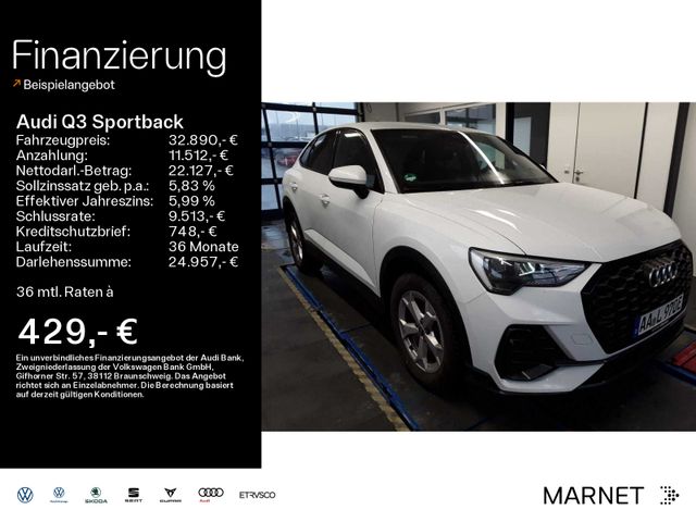 Audi Q3 Sportback 45 TFSI e*Einparkhhilfe*Audi connec