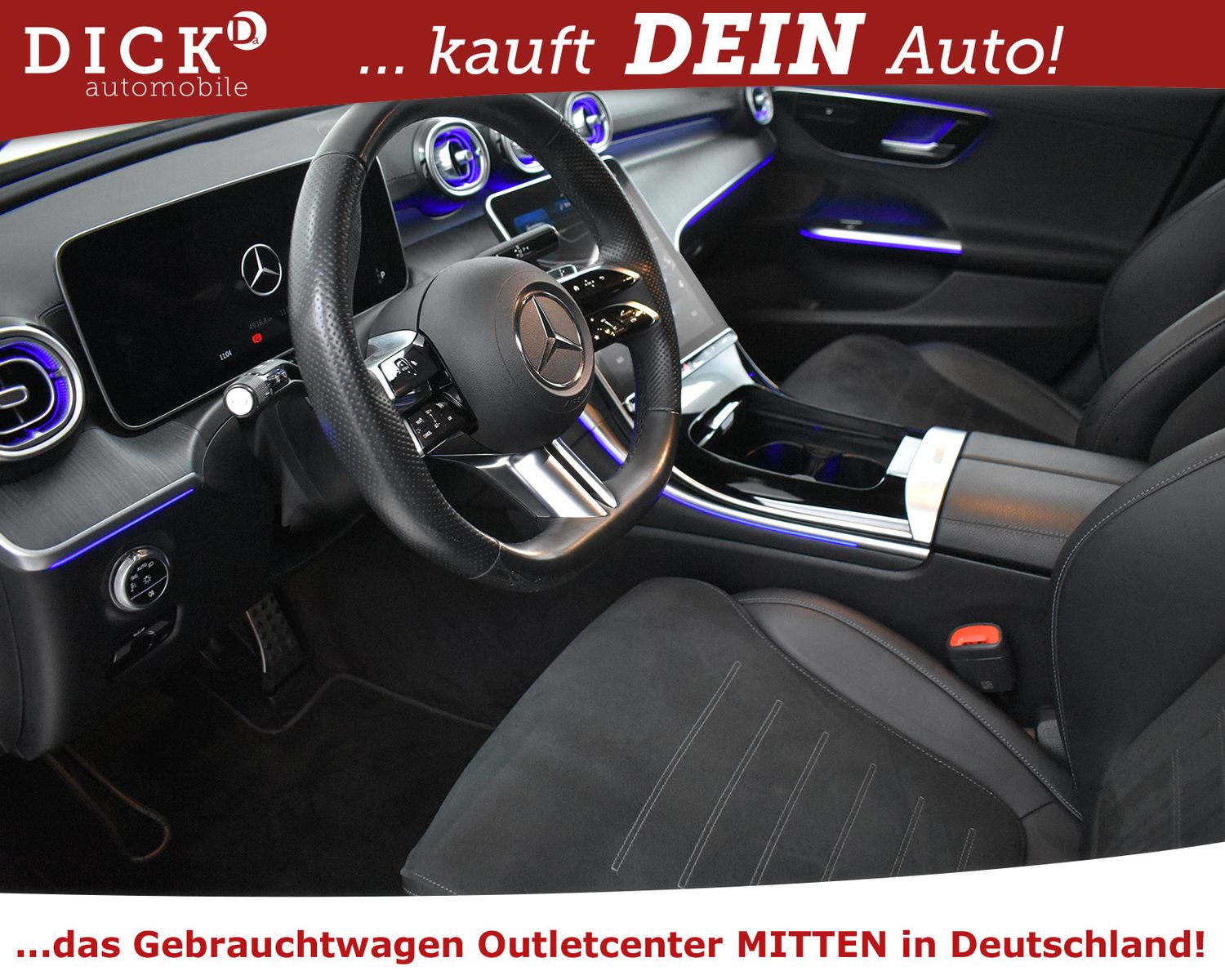 MERCEDES-BENZ C300e 2X AMG Line NIGHT+STDHZ+AHK+KAM+LED+4X SHZ - Image 8