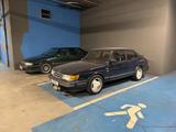 Saab 900 turbo coupe manual - blaue Saab 900