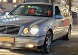 Mercedes-Benz E 240 T AVANTGARDE S210 W210 Designo rot V6 2.Hd - Mercedes-Benz E-Klasse: 210