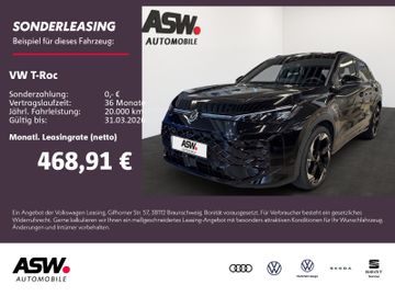 Volkswagen Leasingangebot: Volkswagen T-Roc R-Line NEUES MODELL 1.5eTSI DSG ACC SHZ NA