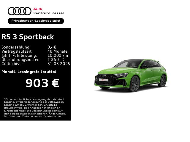 Audi RS 3 Sportback Matrix Pano SONOS HuD Carbon Kam.