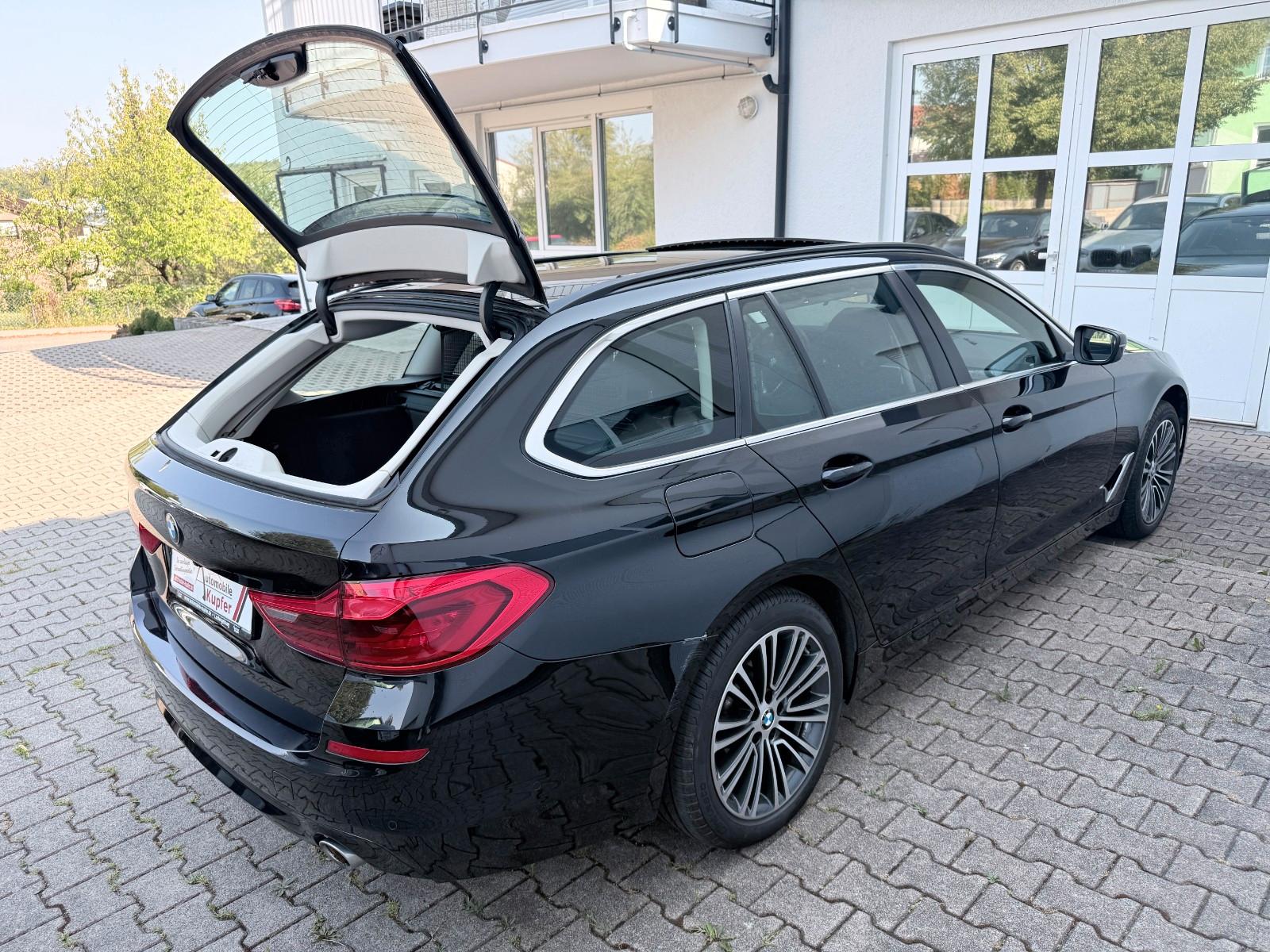 BMW 520 d Touring MH PANO ACC AHK 18" Sportline Alu, миниатюра 10