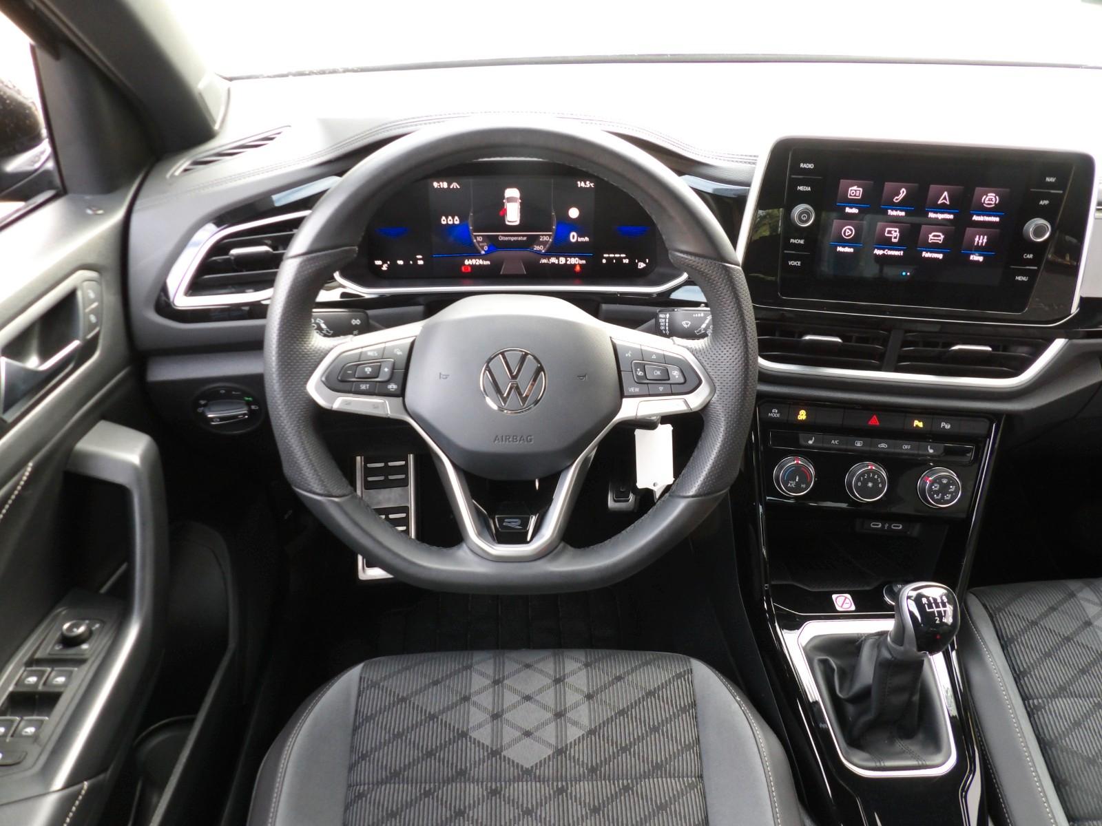 Volkswagen T-Roc R Line 1.5 TSI ACC LED 1.Hand!, миниатюра 4