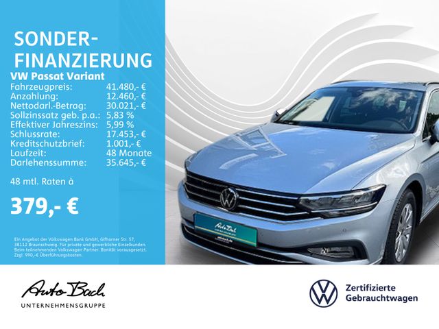 Volkswagen Passat Variant 2.0 TDI "Business" Navi LED EPH D