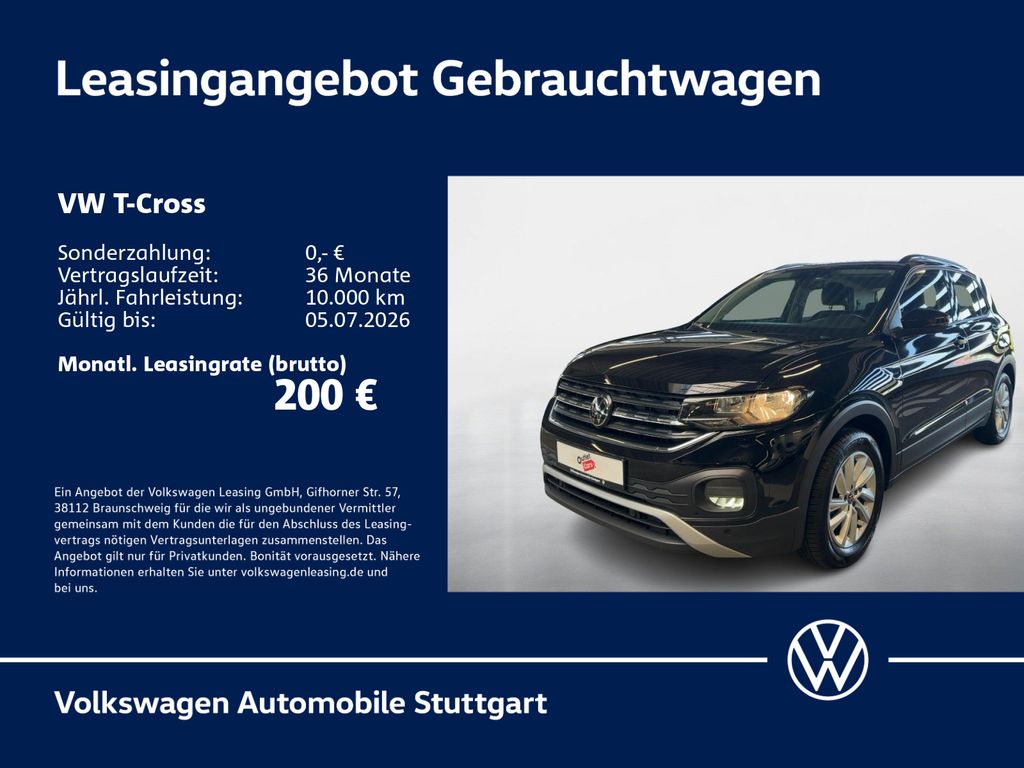 T-Cross Life 1.0 TSI Klima