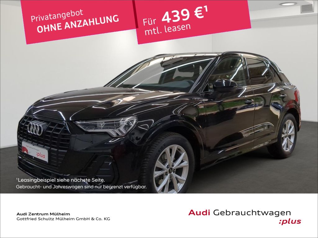 Q3 35 TFSI S line Navi virtual Rückfahrkamera AH