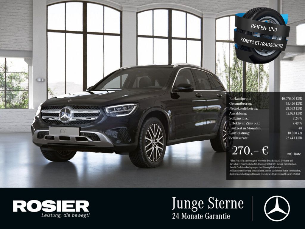 MERCEDES-BENZ GLC 300 d 4M OffRoad Ext AMG Int AHK LED NAVI BT