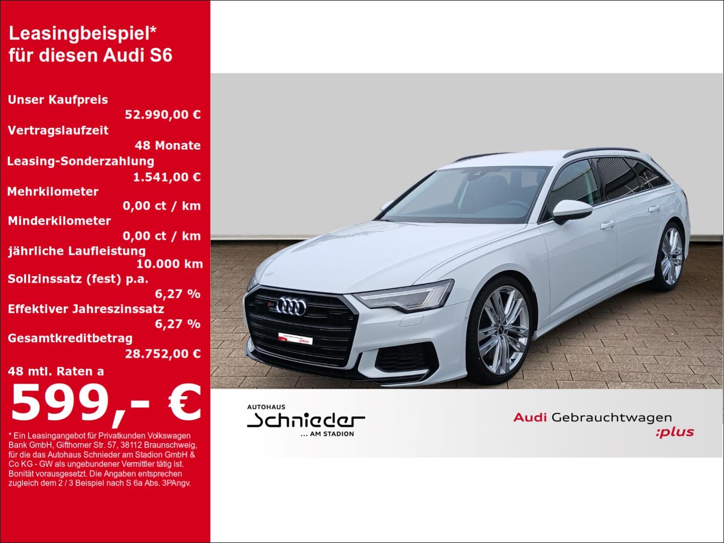 Audi S6 Avant 3.0 TDI NAVI+LEDER+MATRIX-LED+KAMERA