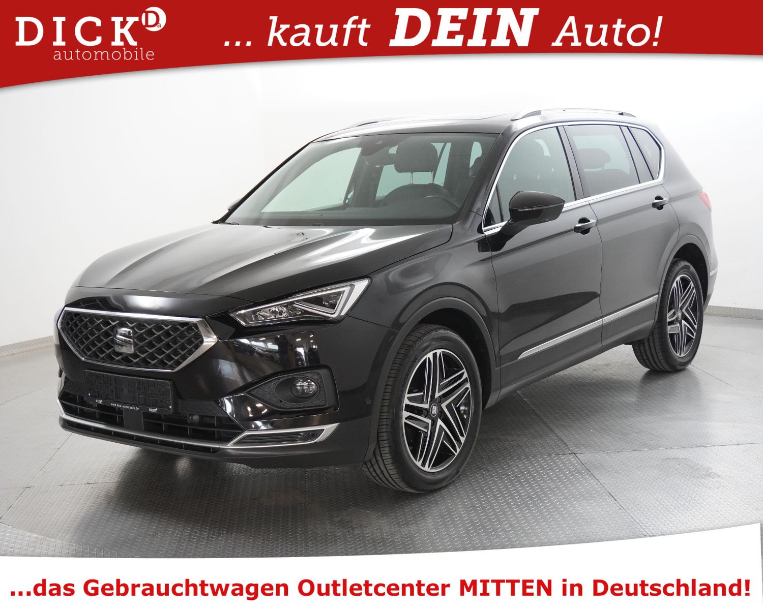 Fahrzeugabbildung SEAT Tarraco 1.5 Xcell 7SI+PANO+VIRTU+KAM+LED+ACC+19"