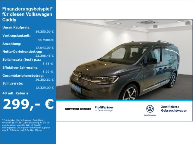 Volkswagen Caddy Style 1.5 TSI DSG LED Kamera App-Connect