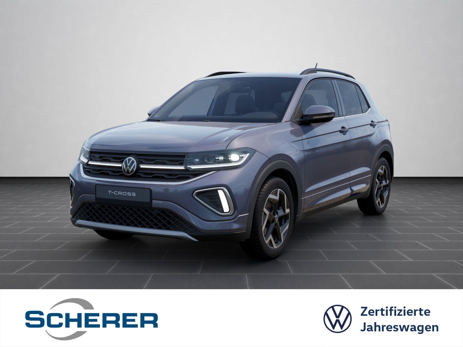 Volkswagen T-Cross R-LINE 1.5 TSI DSG IQ.LIGHT AHK NAVI REA