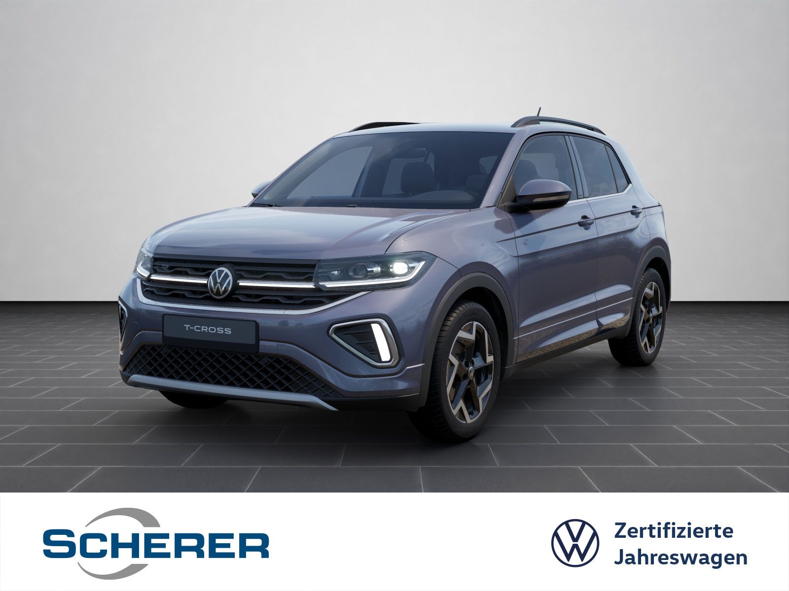 Volkswagen T-Cross R-LINE 1.5 TSI DSG IQ.LIGHT AHK NAVI REA