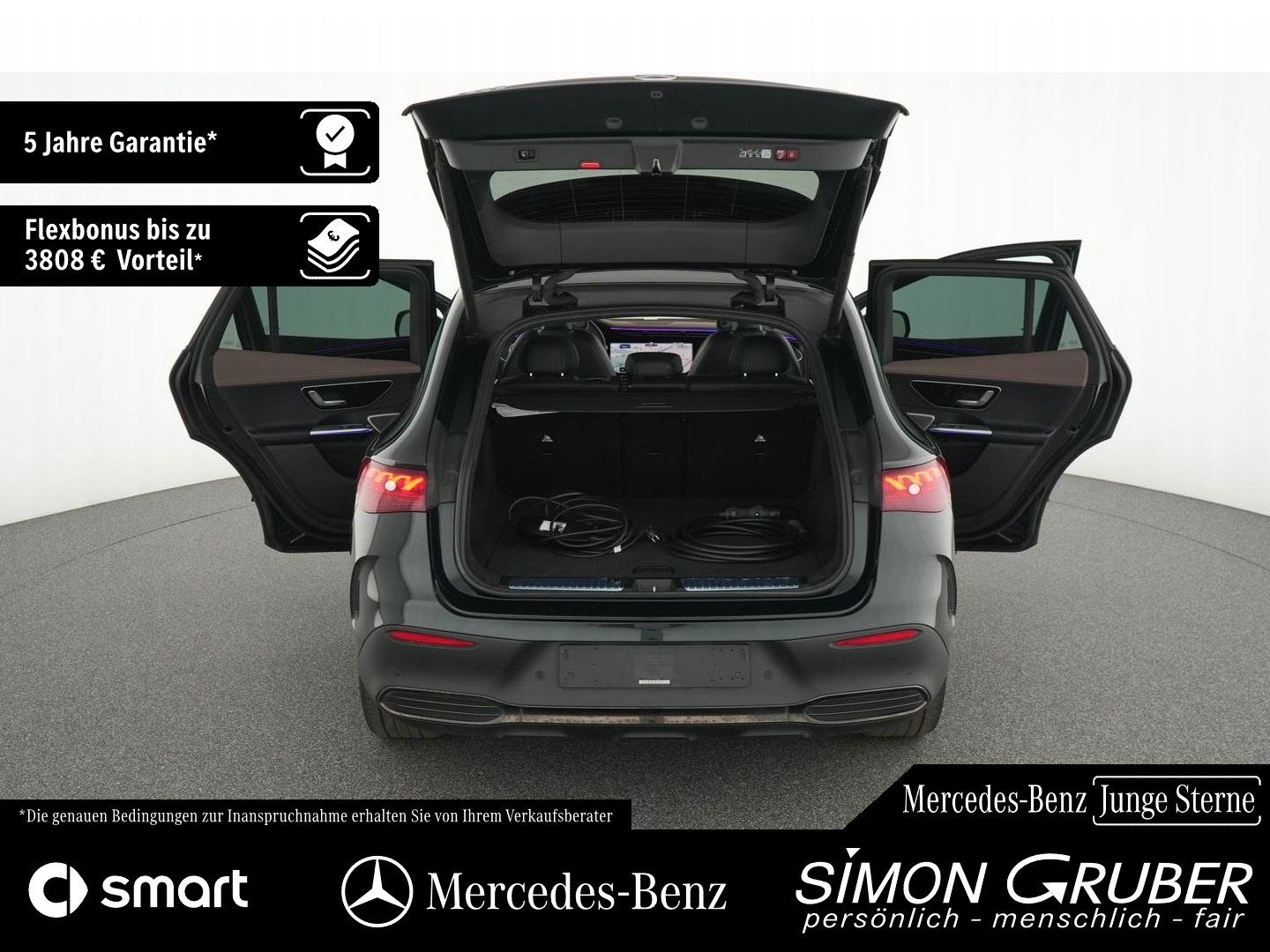 Fahrzeugabbildung Mercedes-Benz EQE 500 4M SUV AMG Carbon Hyper Leder HUD AHK