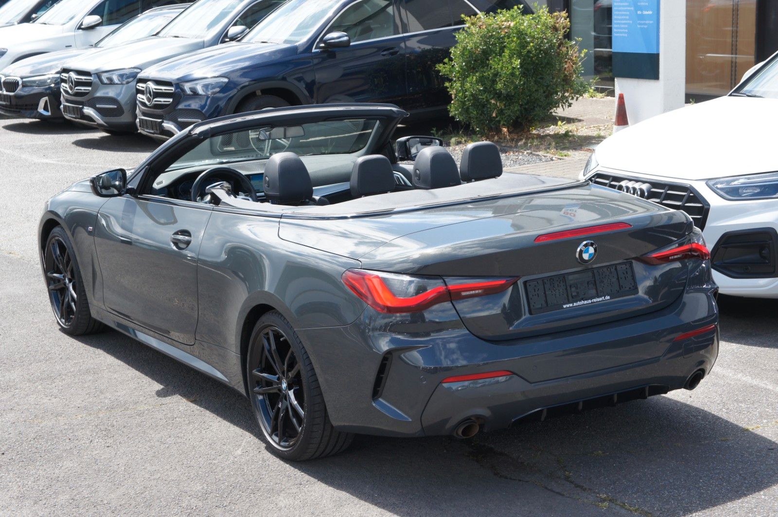 BMW 420i Cabrio M Sport LIVE LEDER SHADOW 19Z H&K foto 6