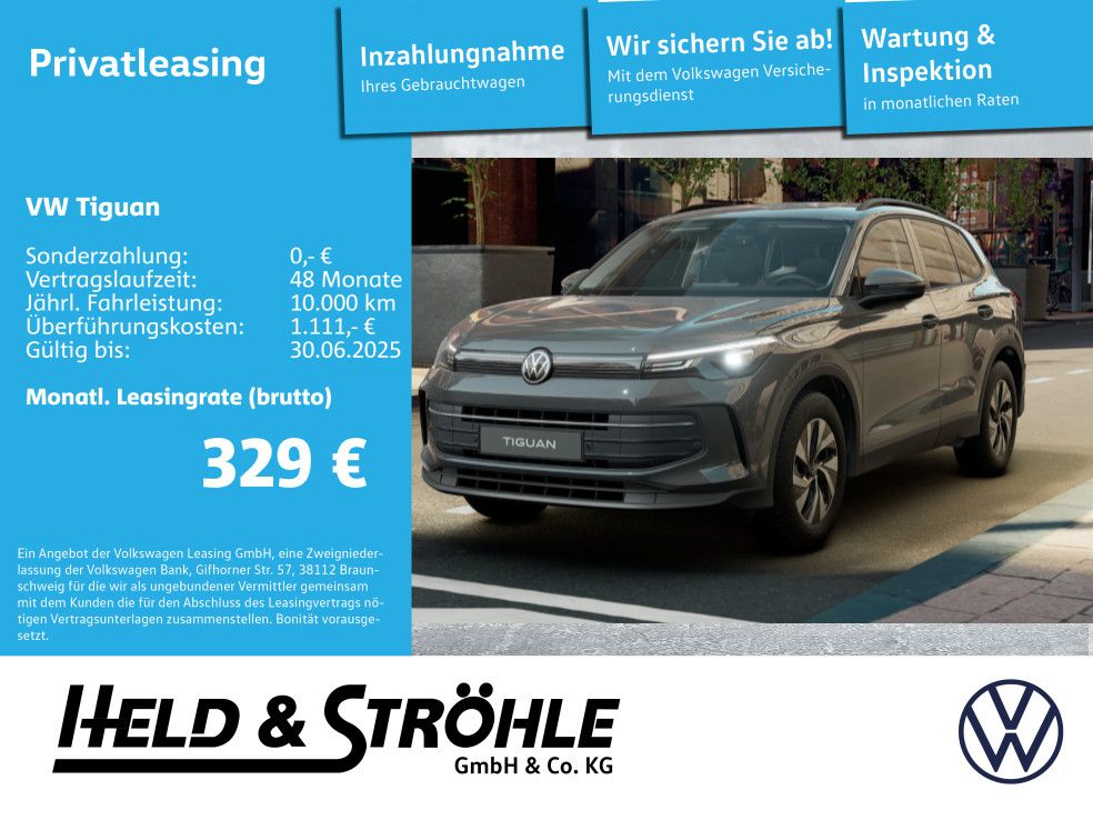 Volkswagen Tiguan Life 1.5 eTSI 96 kW SHZ / ACC / Kamera /