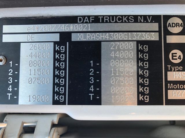 XF460 SSC Liftachse*LBW*AHK*Standkl*Mega