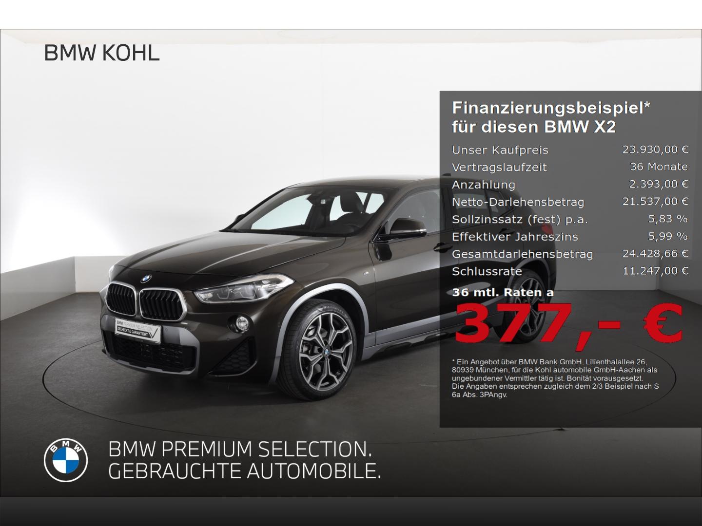 BMW X2 xDrive 18d M Sport X Lenkradheizung Anhängerk