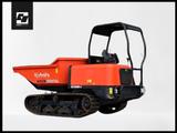Kubota KC 250 HR-4 Kettendumper, Dreh-Kipp-Mulde KC300 - Kettendumper