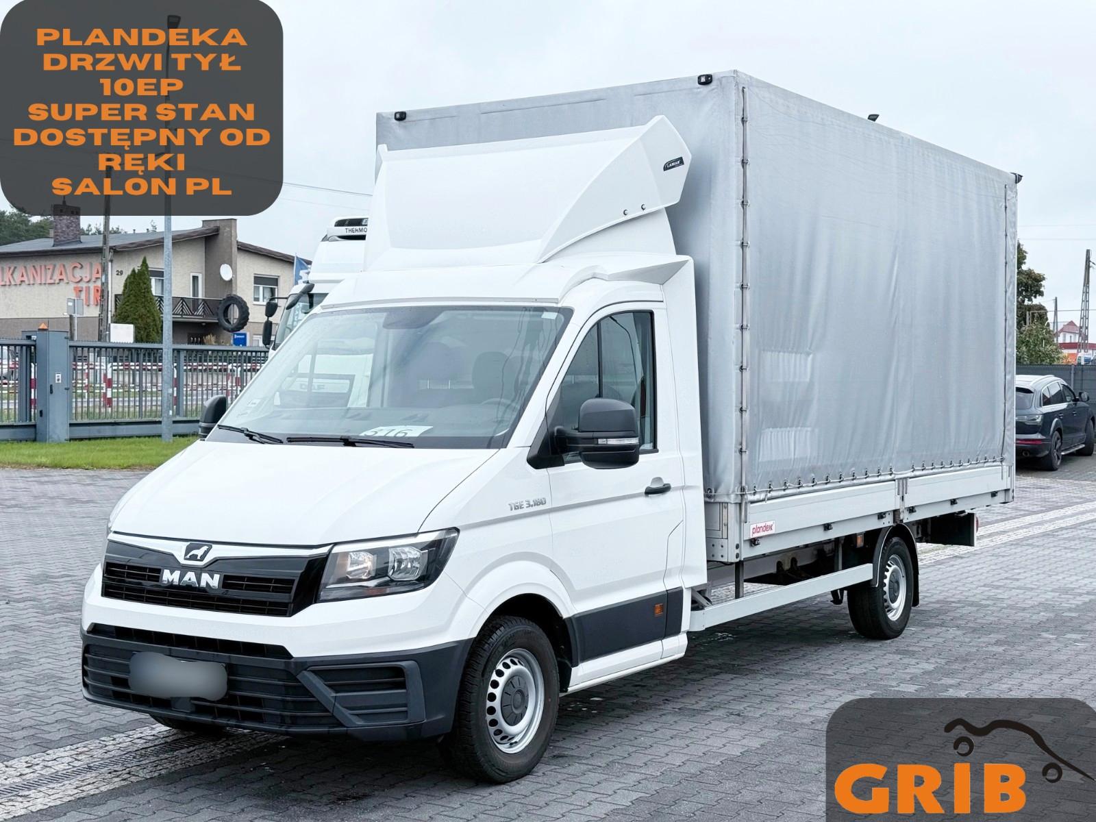 MAN TGE 3.180 Pritsche + Tur 10 ep TOP Zu Standt