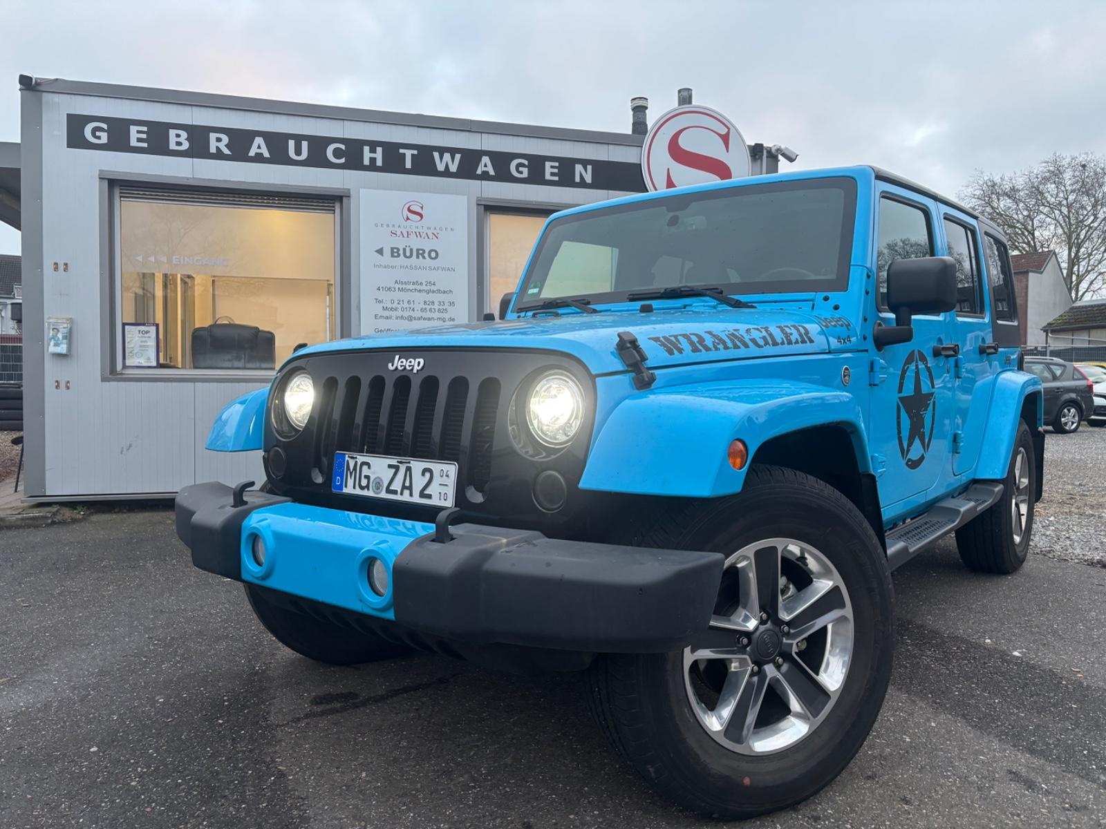Jeep Wrangler Unlimited Sahara*SITZH*LEDER*4x4*AHK*