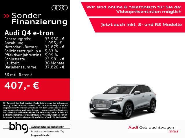 Audi Q4 e-tron 35 advanced S-line Navi Kamera el.Heck