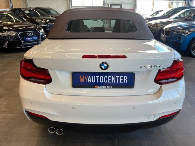 BMW Cabrio 220 d M Sport *1.HAND*19%MWST*NAVI*KAMERA