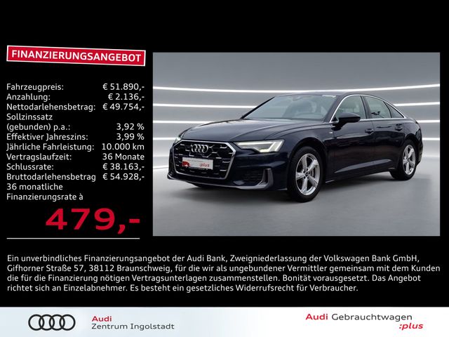 Audi A6 Limousine 45 TFSI qu MATRIX Leder KAM S line