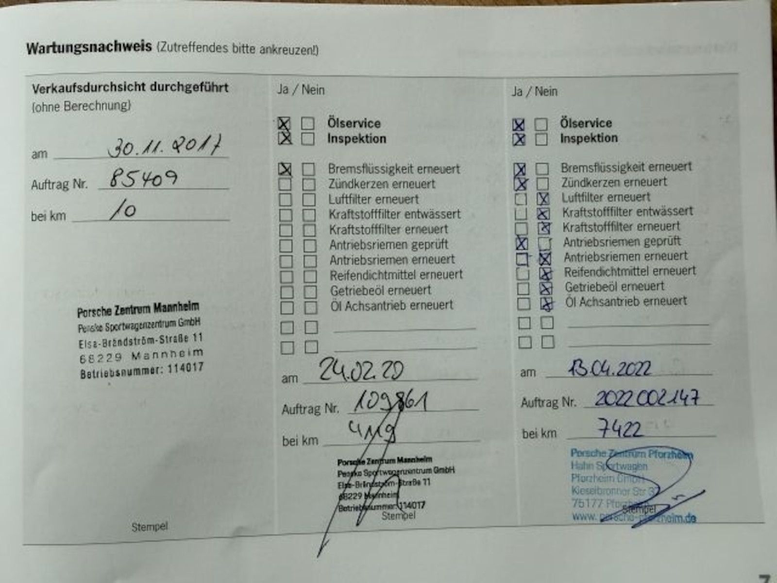 Fahrzeugabbildung Porsche 911 GT 3 PDK 991 APPROVED 03/27 BOSE PASM RF KAM