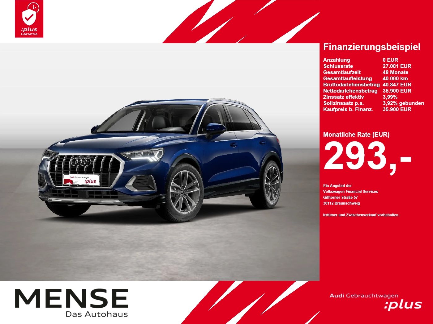 Audi Q3 35 TDI S tronic advanced ACC LED Navi Kamera