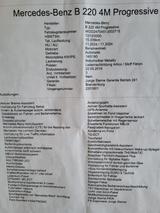 Mercedes-Benz B 220 4MATIC DCT - - Mercedes-Benz B 220 von privat