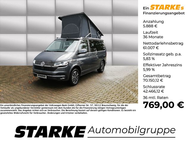 Volkswagen T6 California T6.1 2.0 TDI DSG Ocean Camper  Sta