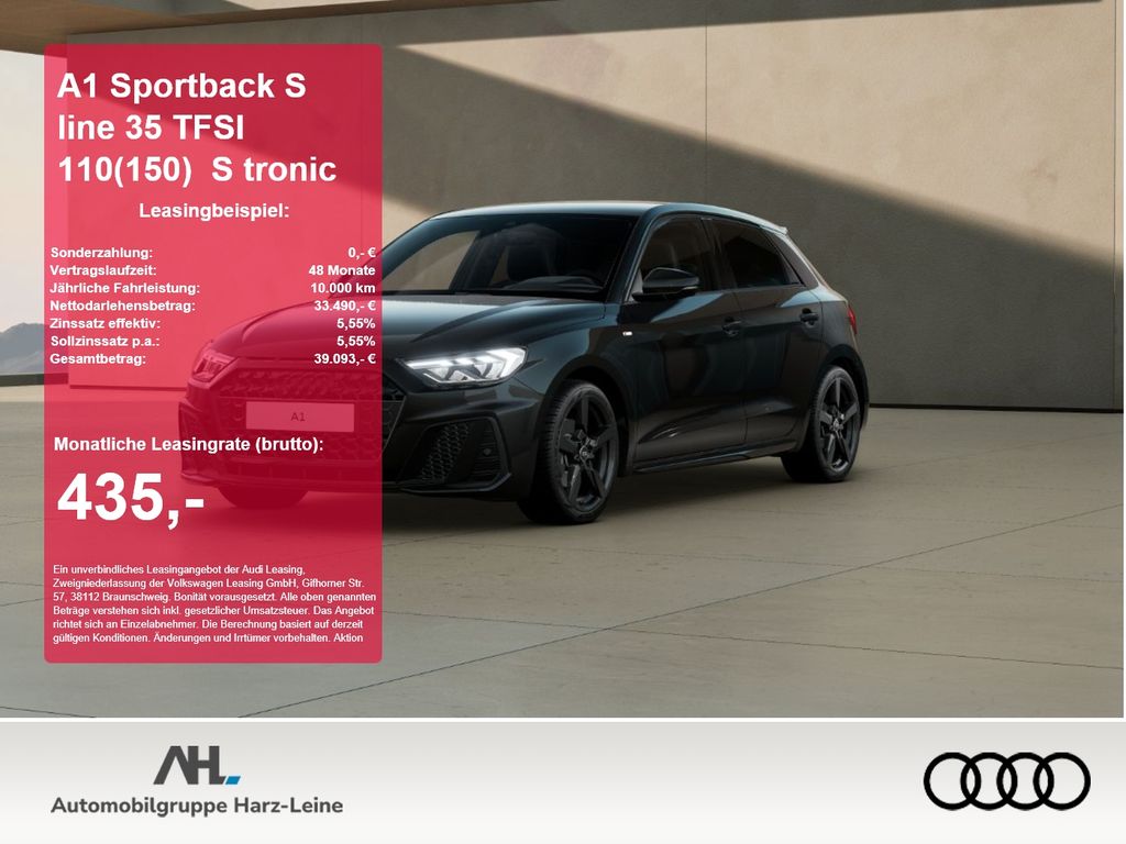 A1 Sportback S line 35 TFSI 110(150) S tronic