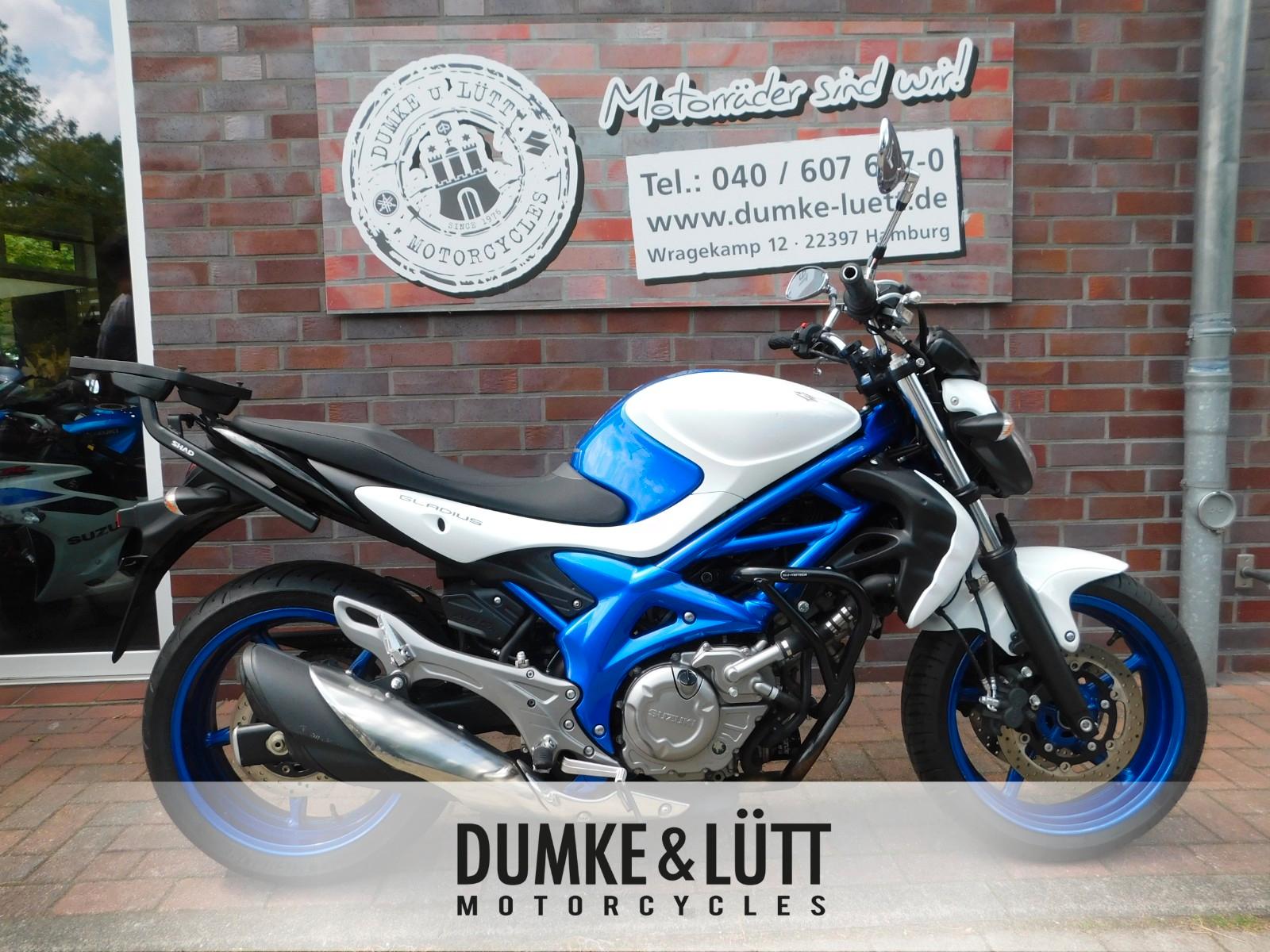 Suzuki SFV 650 Gladius, 2. Hand, Tieferlegung, Drossel