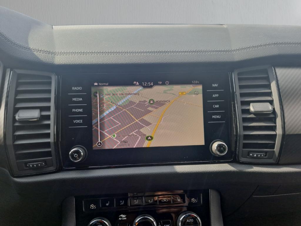 Skoda Kodiaq 2.0 TDI Sportline AHK ACC PDC SHZ LED Nav, миниатюра 12