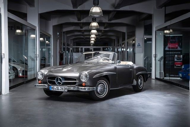 Mercedes-Benz 190 SL, deutsche Erstauslieferung FFM