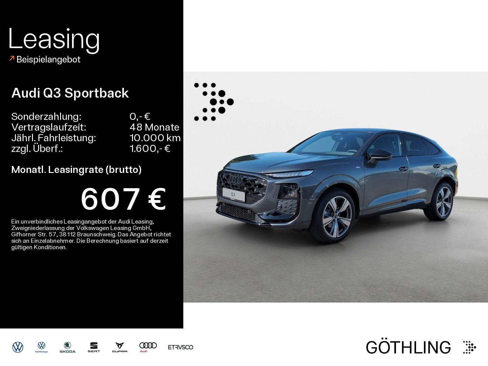 Audi Q3 Sportback TFSI 110 kW S tronic*Smartph.Interf