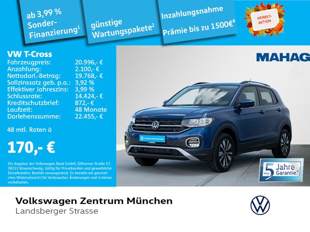 Volkswagen T-Cross 1.0 TSI MOVE ACC Navi RearView AppConnec