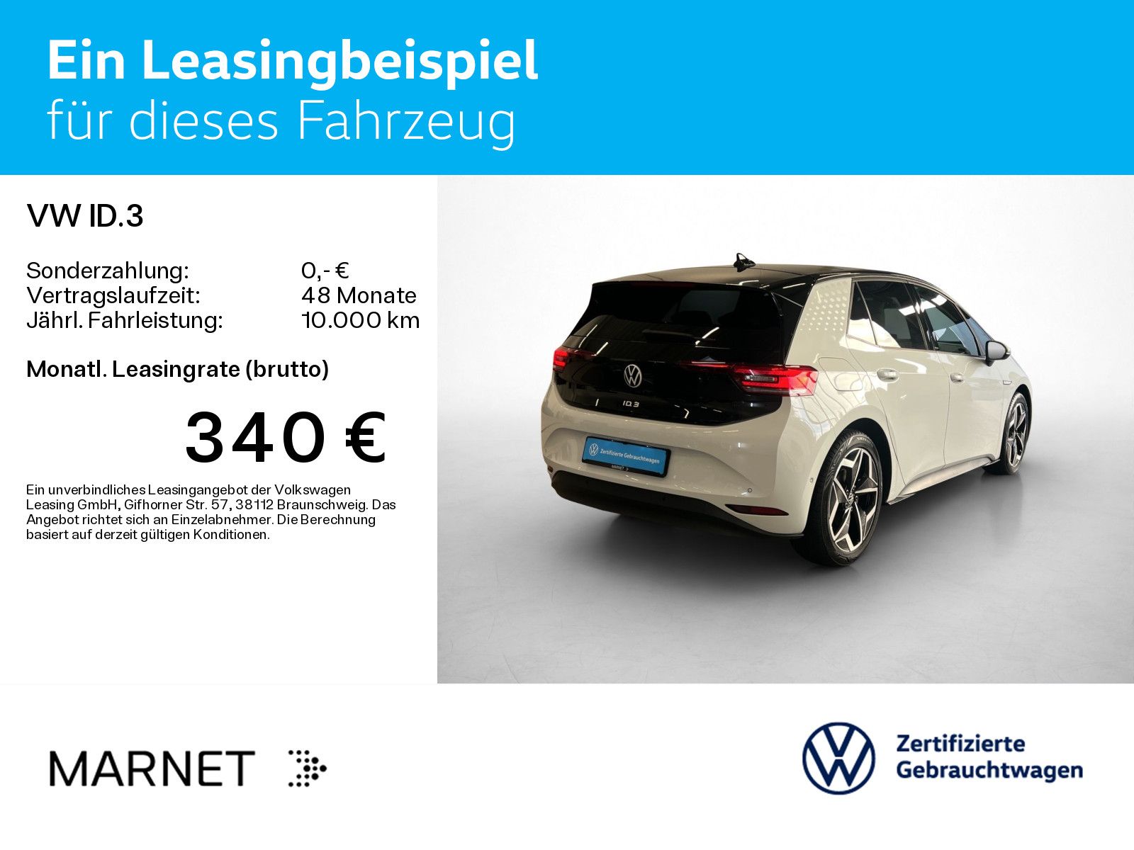 Volkswagen ID.3 Pro Performance Navi*Wärmep.*Pano*IQ-Light* imagem 3