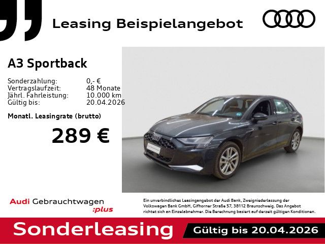 A3 Sportback 35 TFSI Adv. S tronic *ACC*R-CAM*