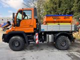 Unimog U300*4x4*1.Hand*Pflug*Streuer*83tkm*Euro5* - Unimog Pritsche