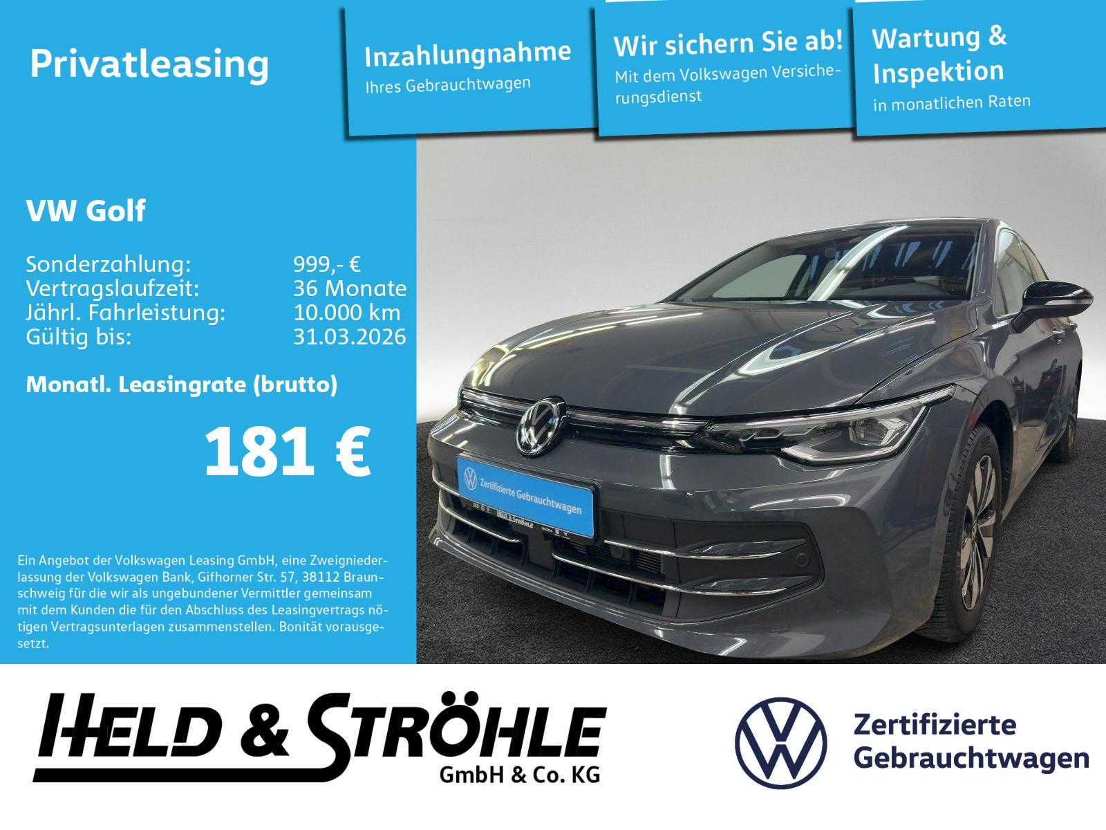 Volkswagen Golf Goal 1.5 TSI ALU ACC AHK LED+ NAVI PDC SHZ