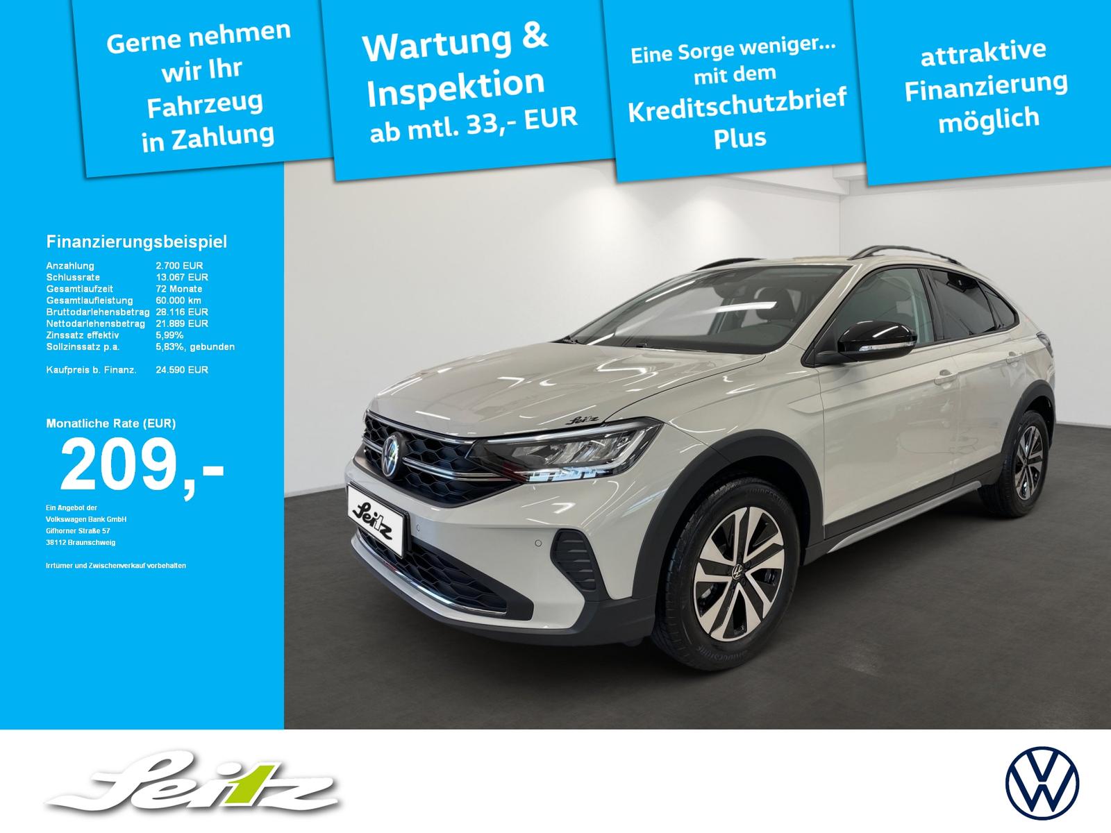 Volkswagen Taigo Life 1.0 TSI Energy *NAVI*KAMERA*SITZH*LED