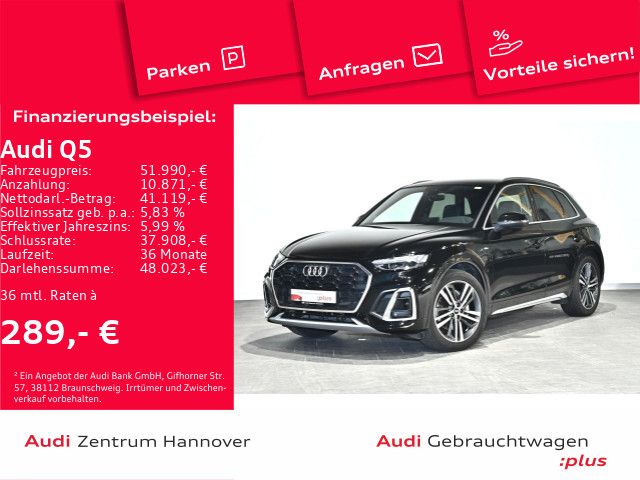 Audi Q5 S line 50 TDI quattro AHK Matrix Luft virtual