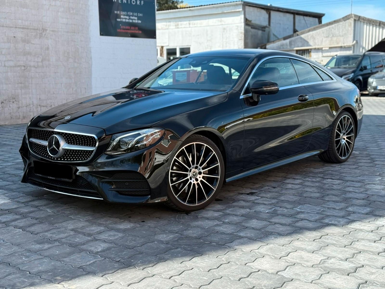 Mercedes-Benz E220d Coupe AMG 2HD 360°CAM NAV LED WIDE